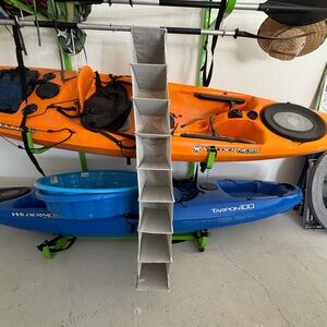 Hanging Closet Organizer - Gray